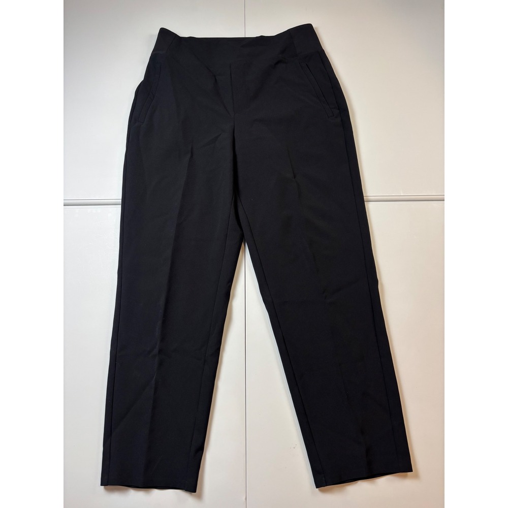 Athleta Endless High Rise Ankle Pants Women‎ Size 8 Black Work Travel Stretch